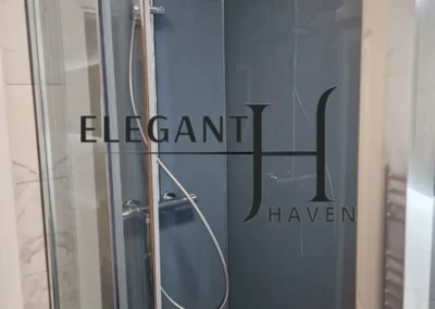 Functional and affordable bathroom renovation project in West London.