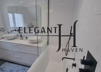 Affordable bathroom refurbishment with stylish finishes in West London